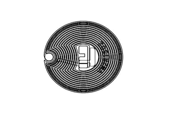 高频 RFID FM11RF08 干inlay D=27mm - HF RFID Inlay - 高频RFID标签
