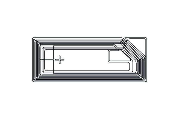 高频 RFID NXP Ntag 干inlay 26x11mm - HF RFID Inlay - 高频RFID标签