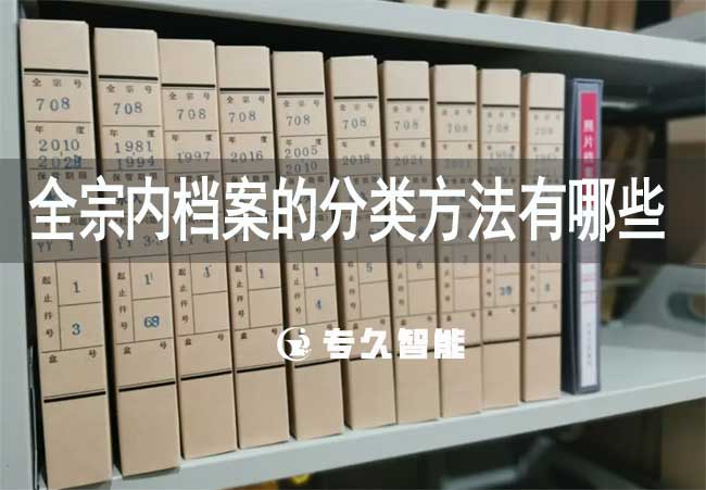 全宗内档案的分类方法有哪些-专久智能