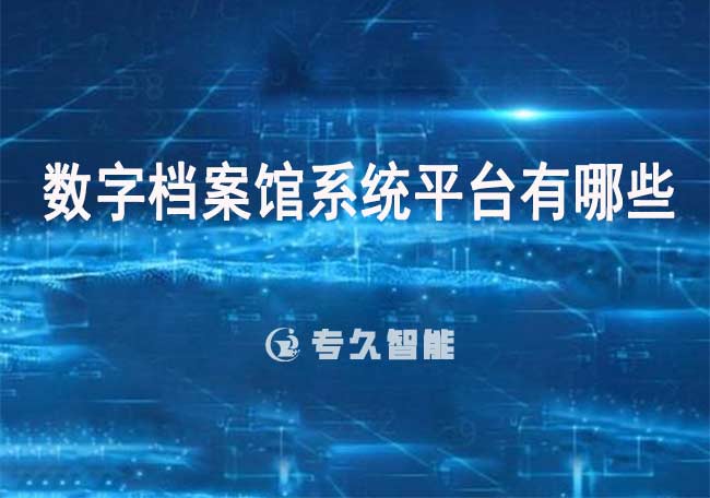 数字档案馆系统平台有哪些-数字档案馆三网建设内容-专久智能