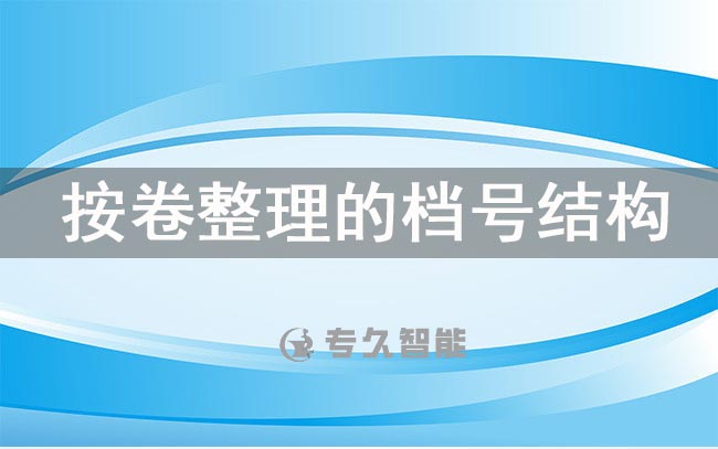 按卷整理的档号结构-专久智能